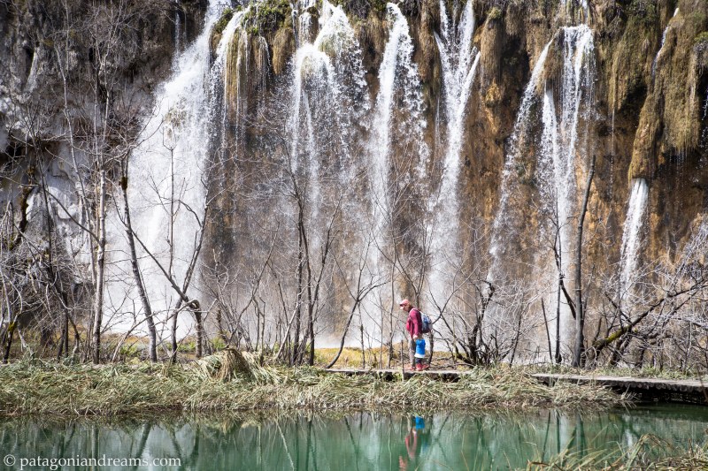 Big sister duties coming up (summer 2018)... Plitvice Lakes National Park on a 10 day hiking trip, Croatia, april 2018